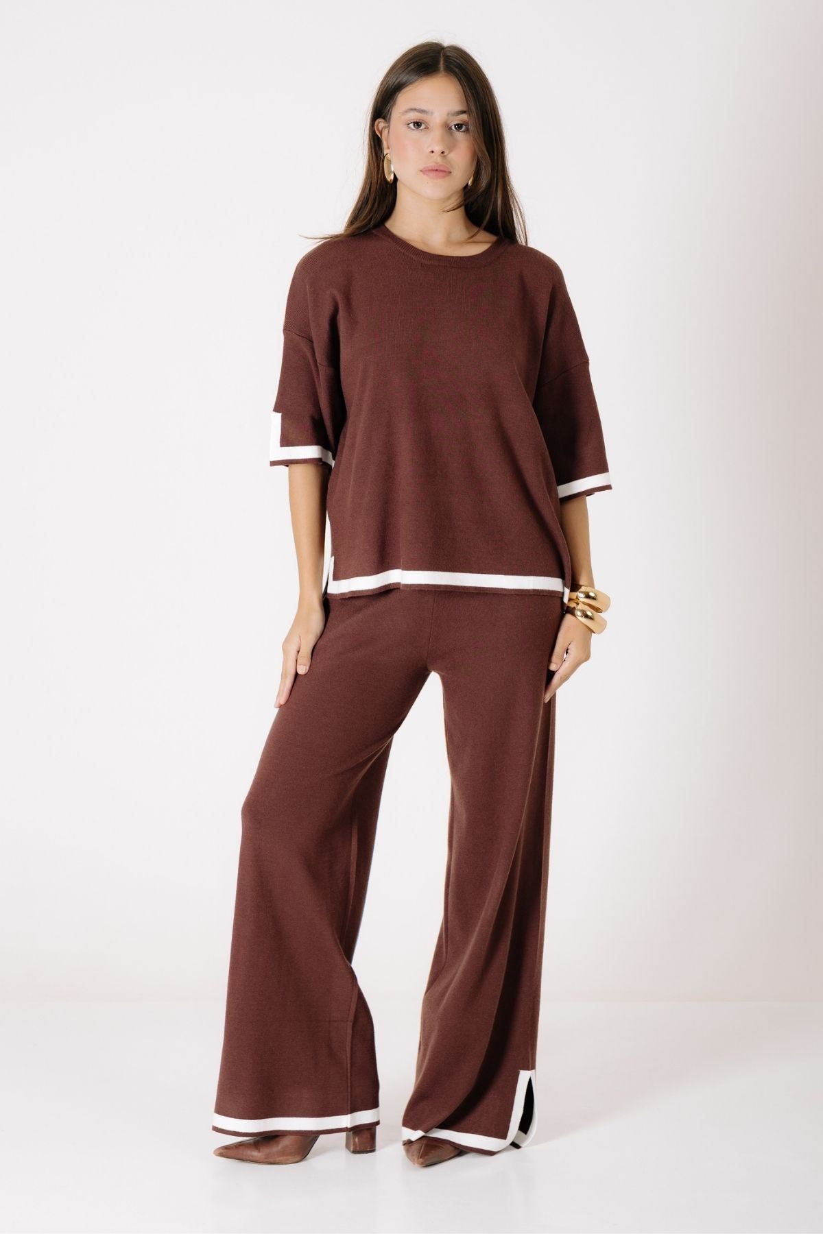 CONJUNTO DE CALÇA E BLUSA - JULIS