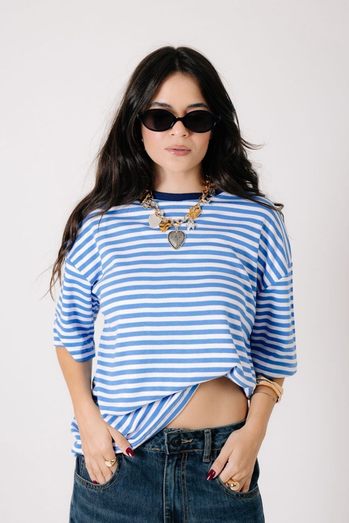 T-SHIRT OVER LISTRADA