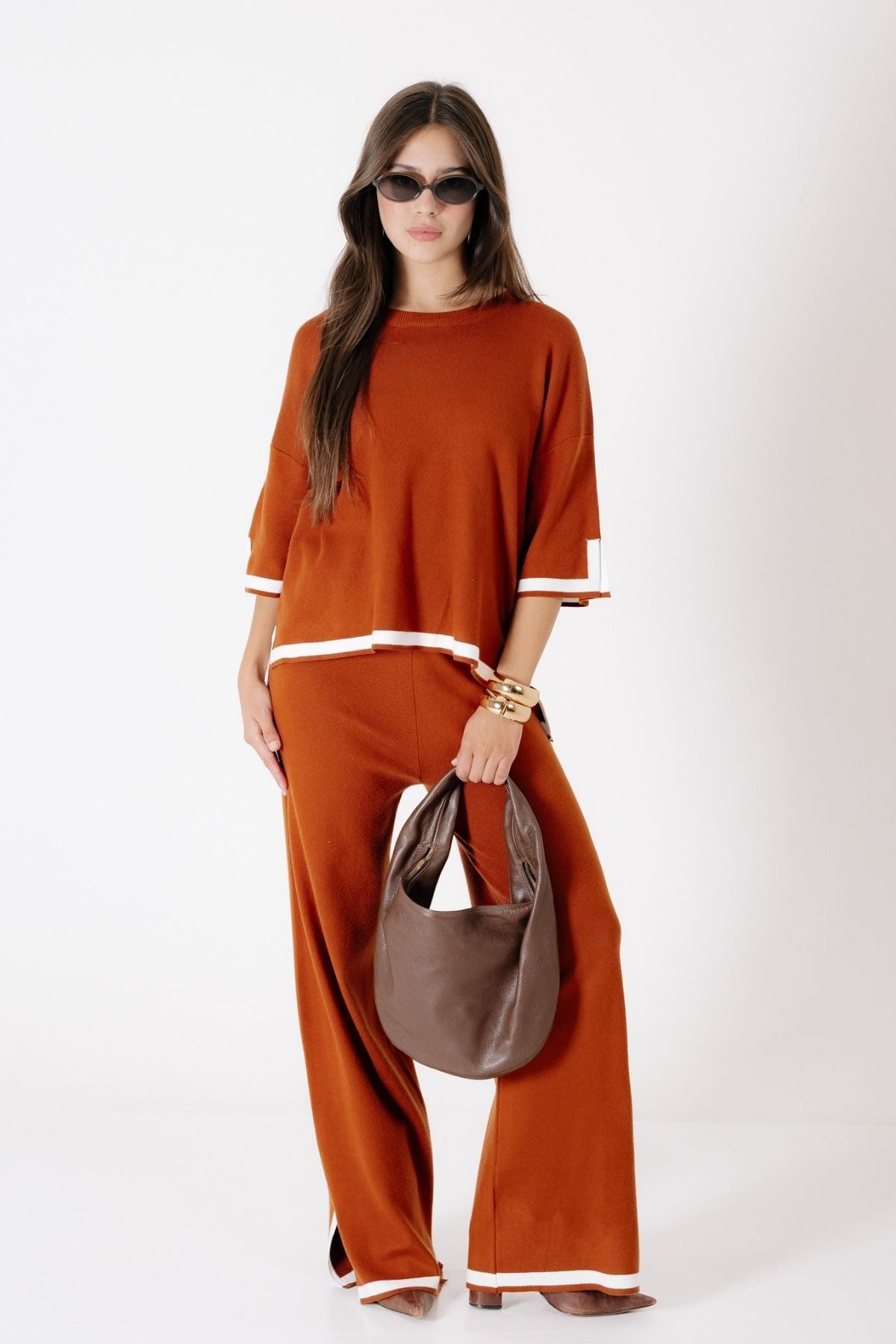 CONJUNTO DE CALÇA E BLUSA - JULIS