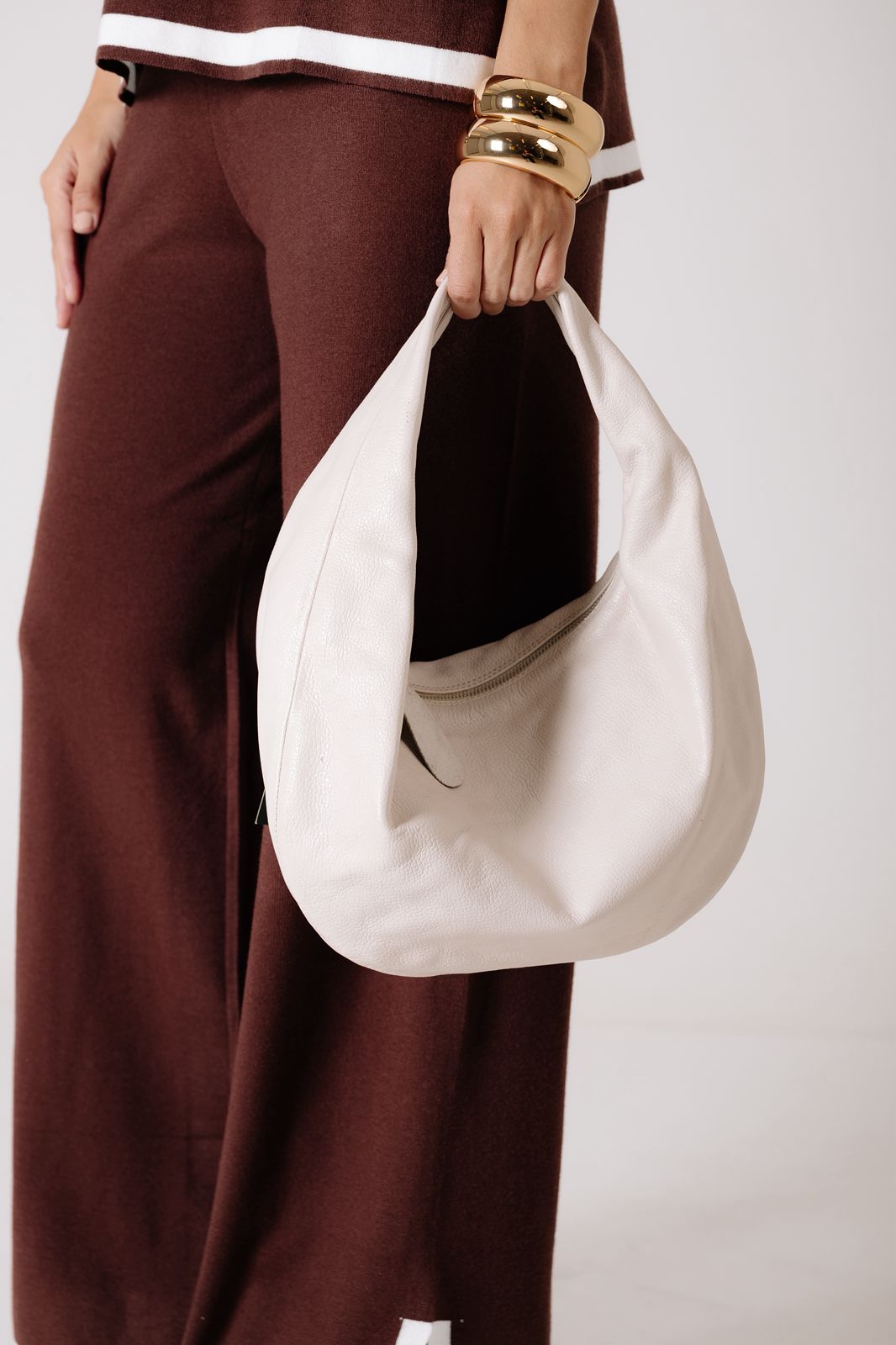 BOLSA BALONÊ - COURO