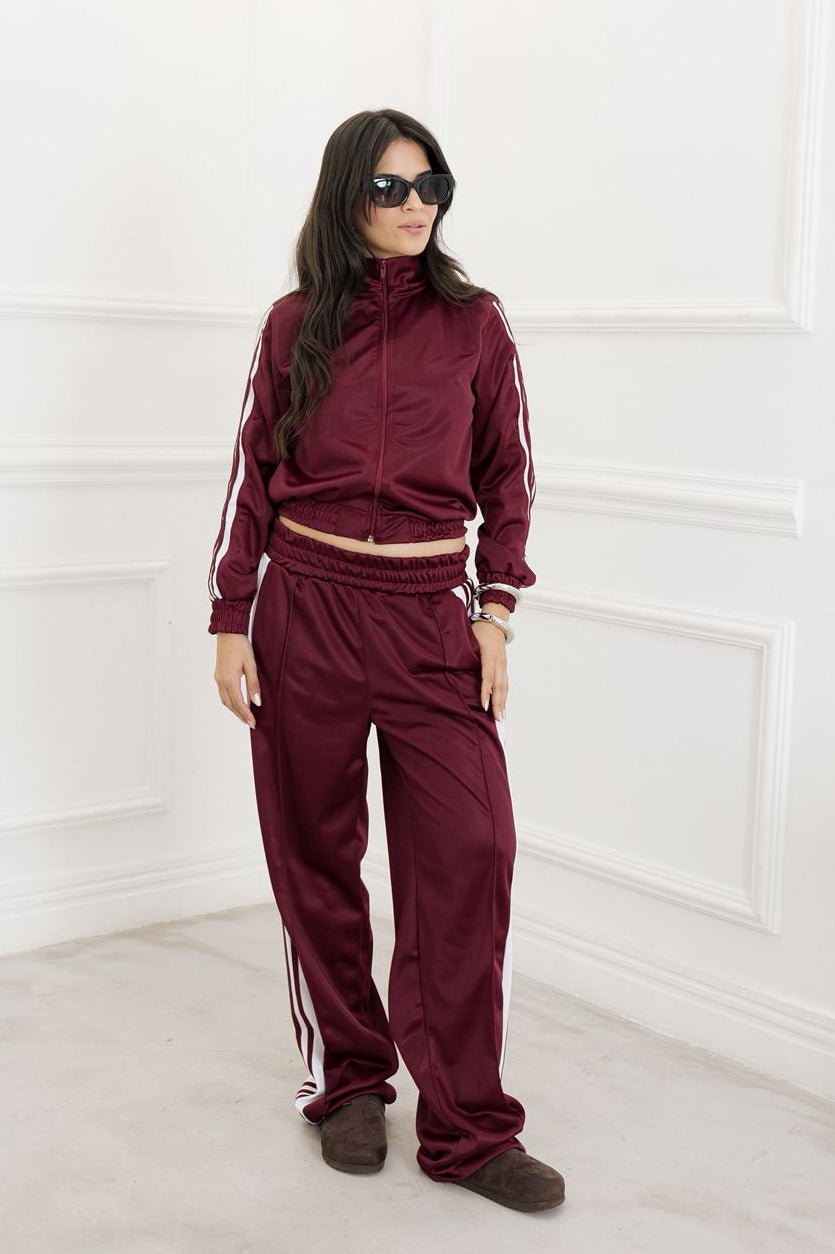 CONJUNTO DE JAQUETA CROPPED E CALÇA - FRIDA