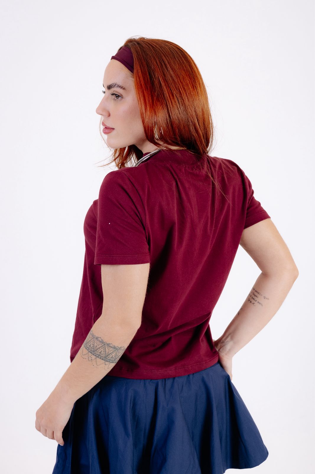 T-SHIRT EM ALGODÃO - CARLI