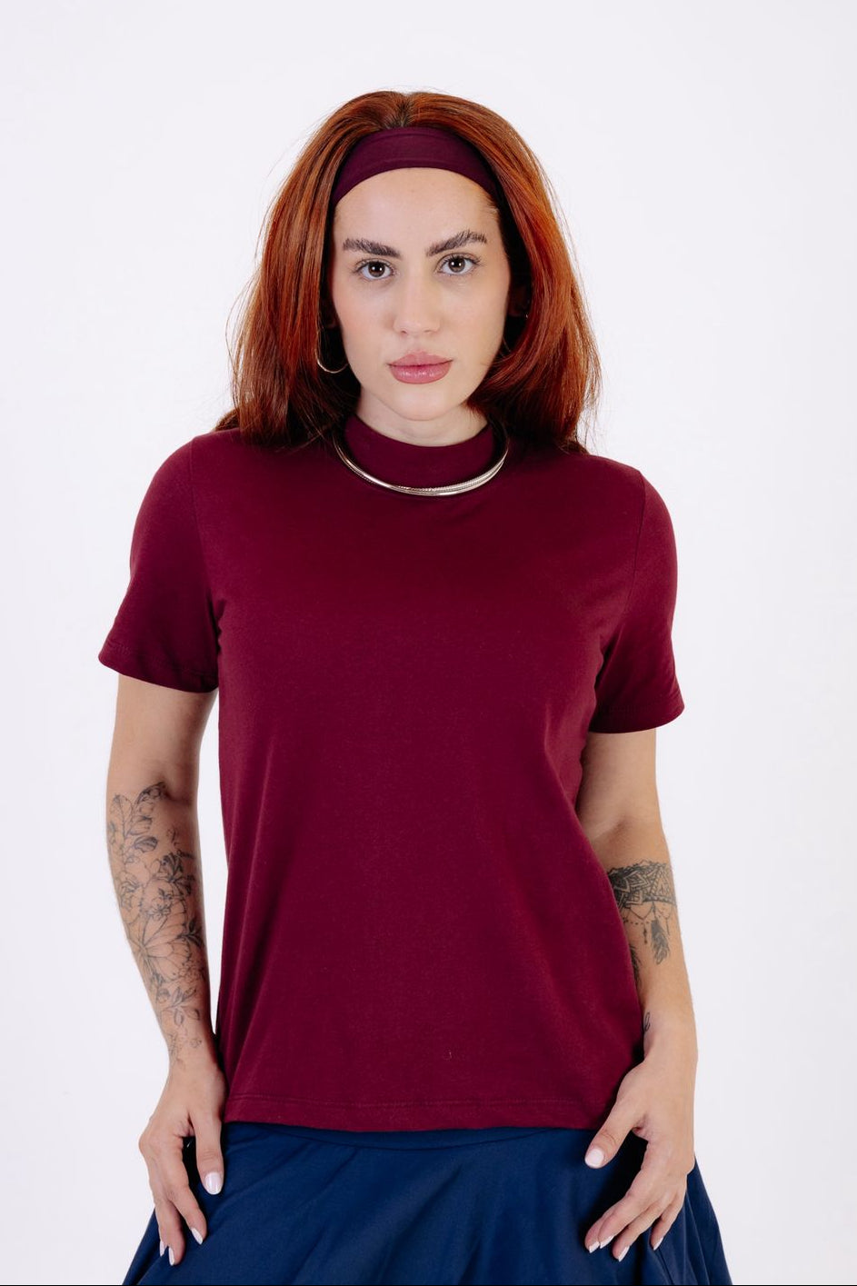 T-SHIRT EM ALGODÃO - CARLI
