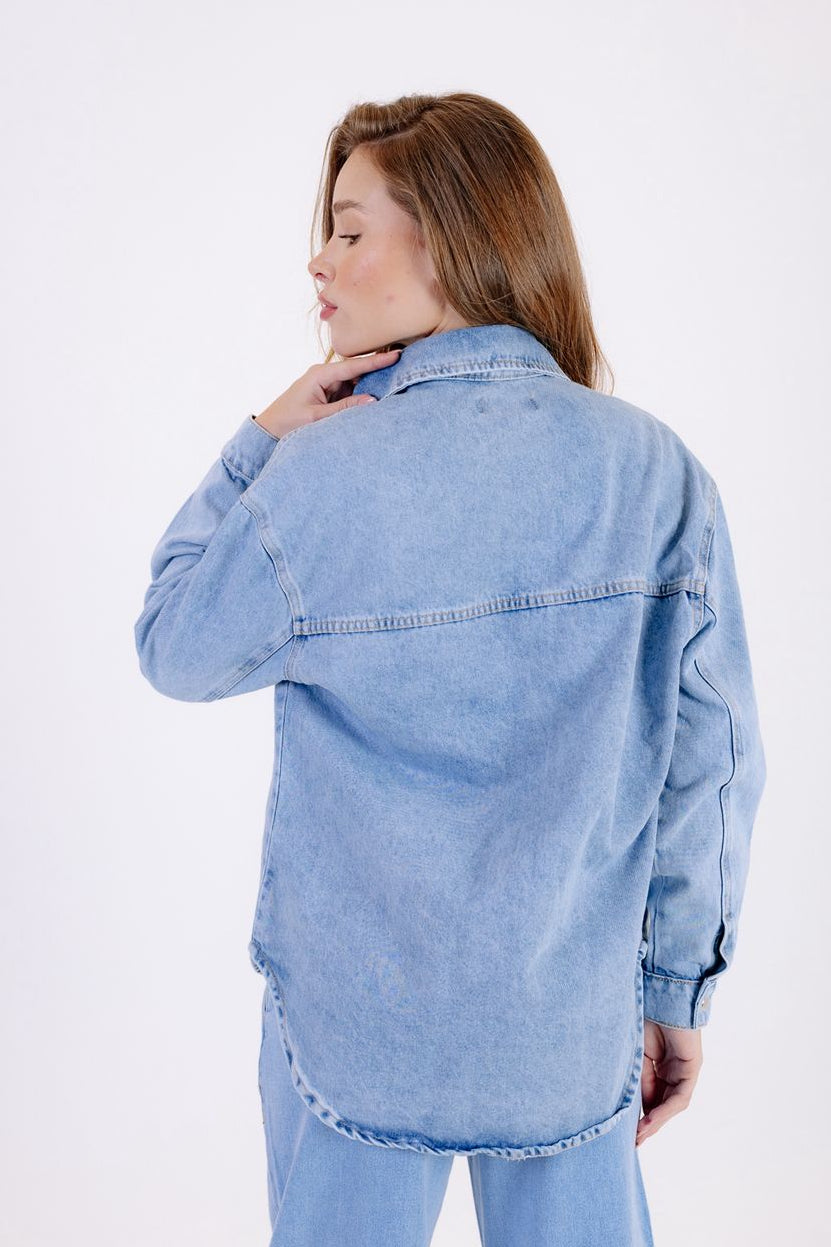 CAMISA JEANS OVER