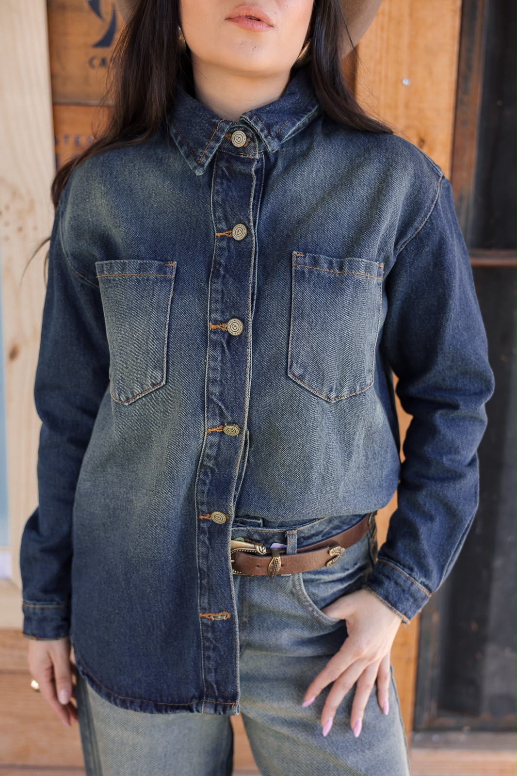 CAMISA ESSENTIALS BASTILLE - DIRTY WASH