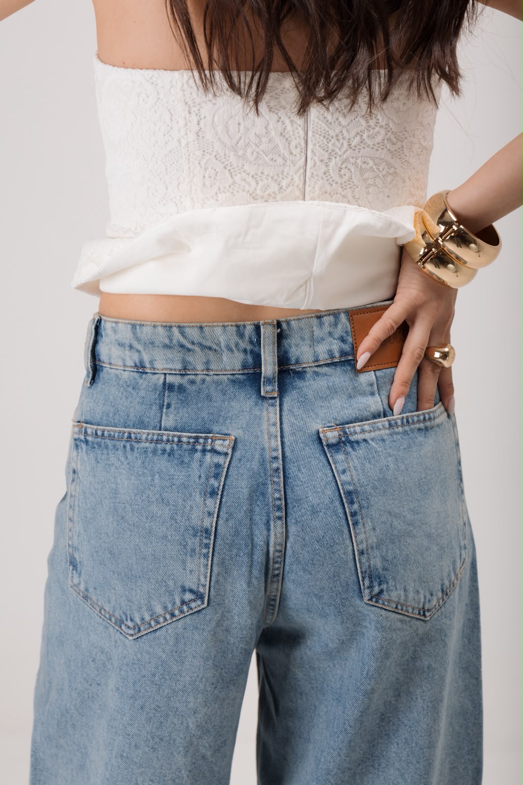 CALÇA JEANS BALLON JULIA