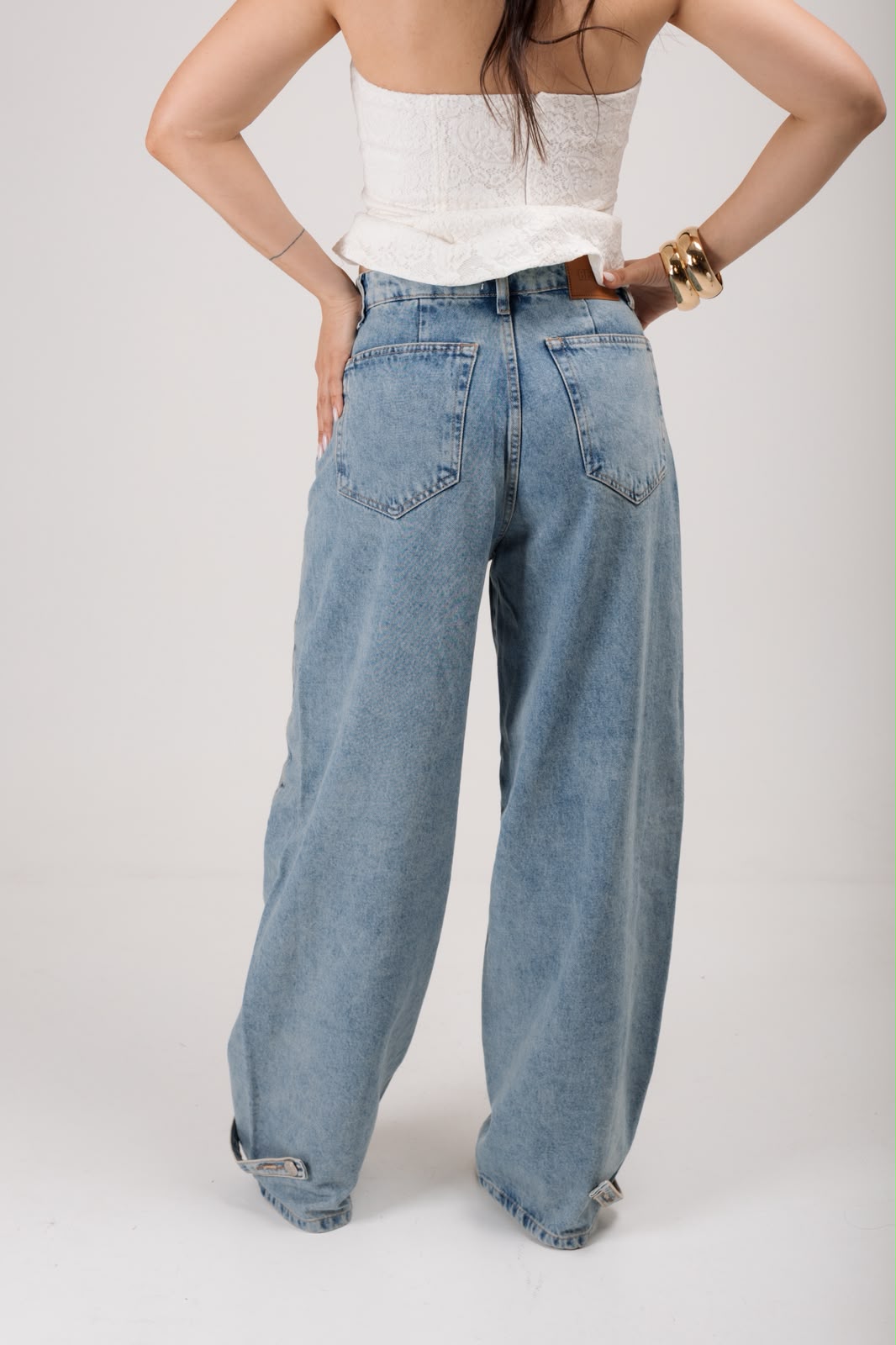 CALÇA JEANS BALLON JULIA