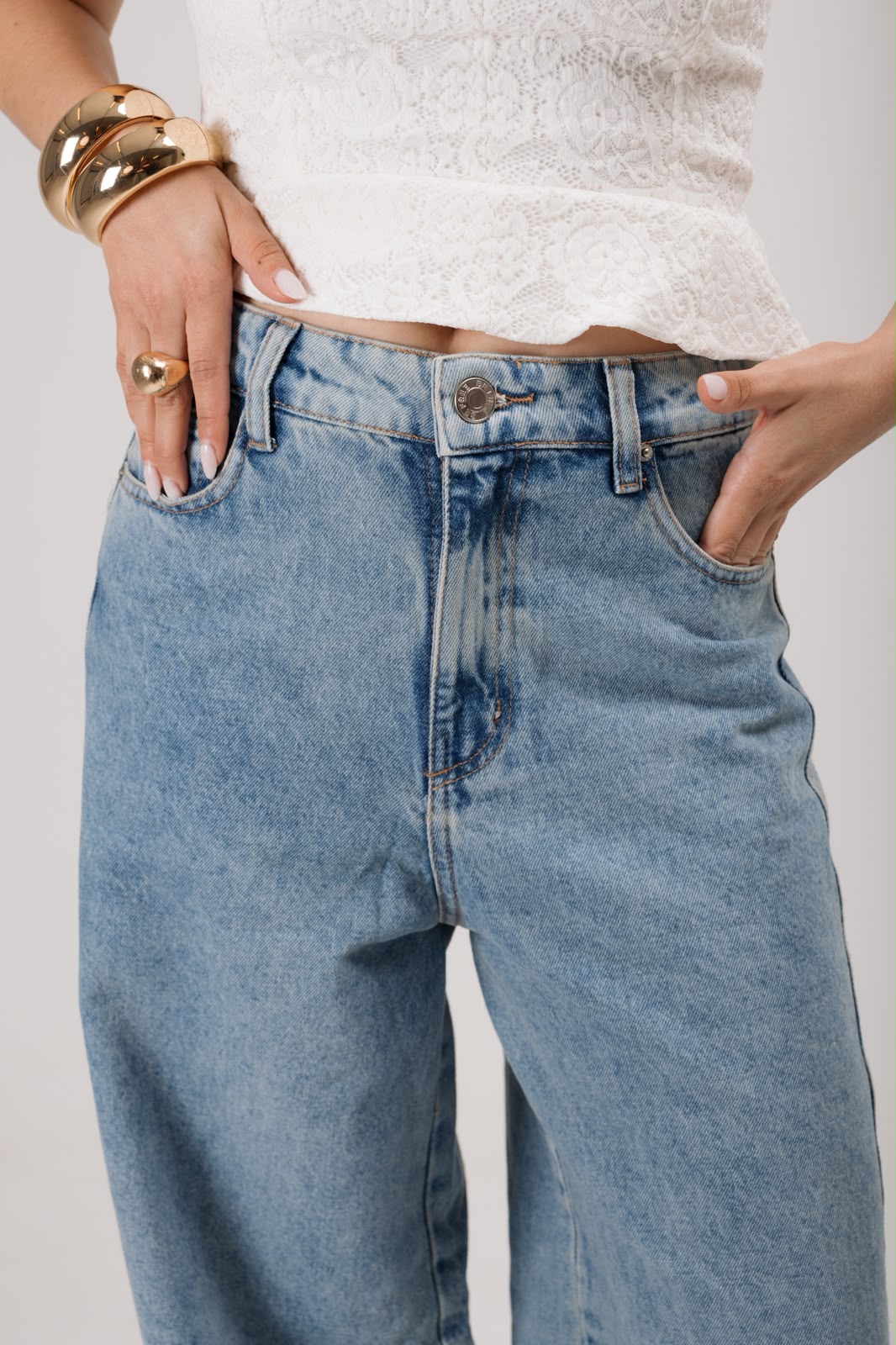 CALÇA JEANS BALLON JULIA