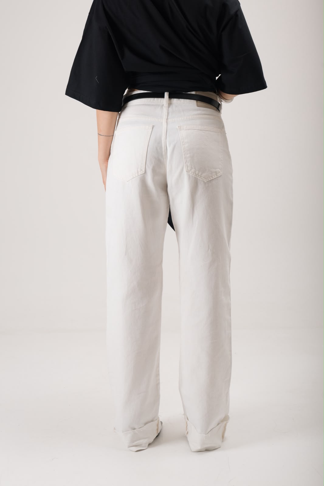 CALÇA JEANS WIDE LEG JULIANA