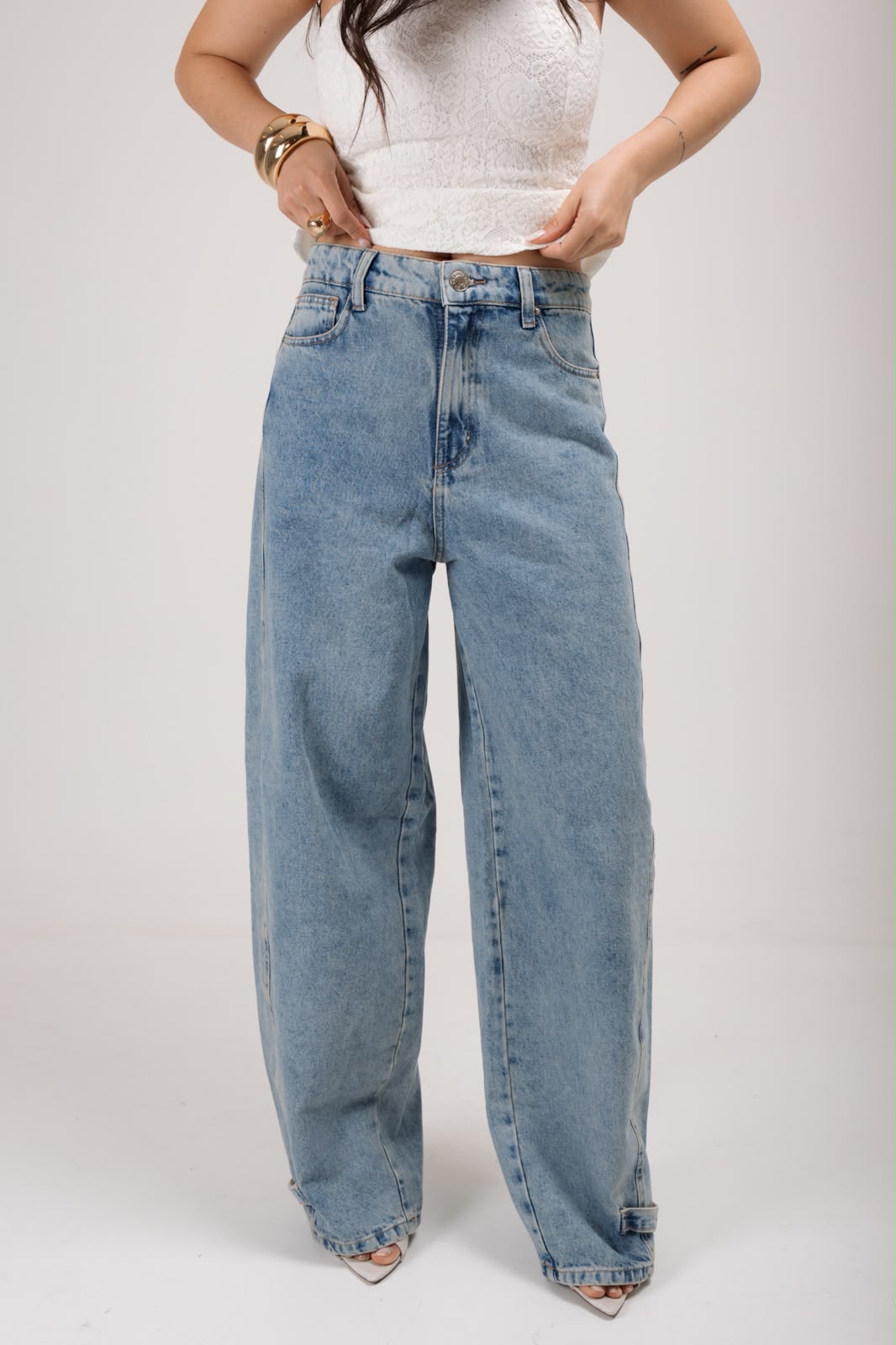 CALÇA JEANS BALLON JULIA
