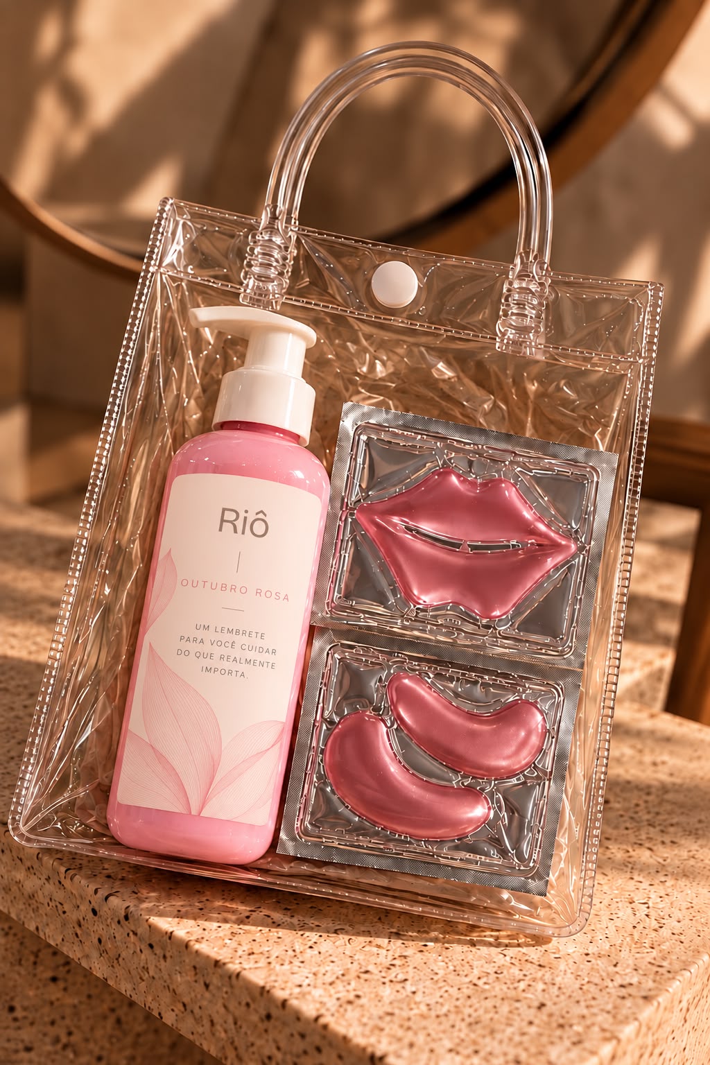 KIT: CREME + MÁSCARA LABIAL E PARA REGIÃO DOS OLHOS