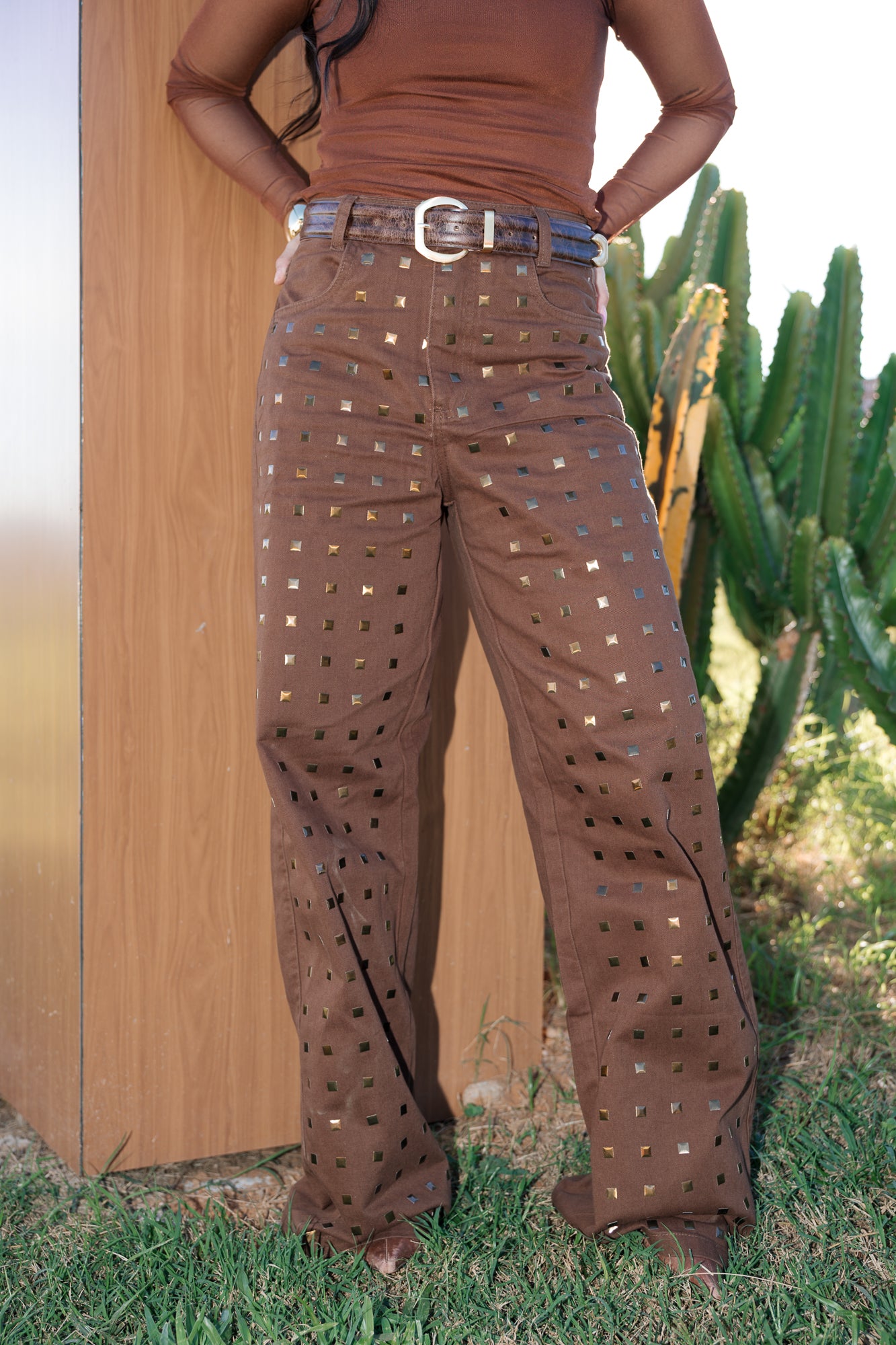 CALÇA WIDE LEG TAXAS