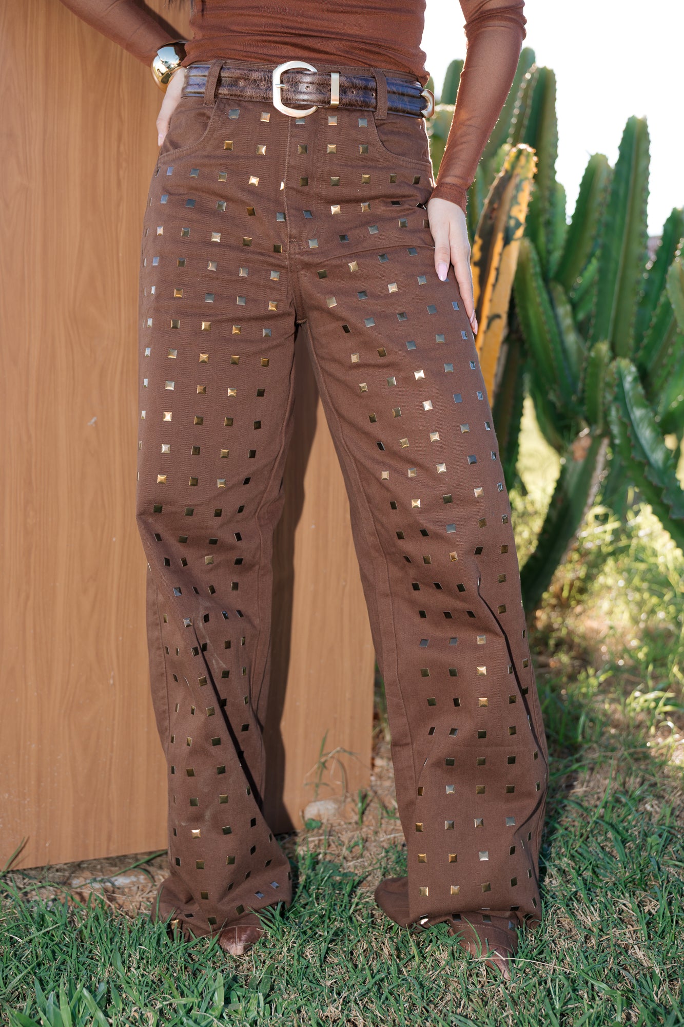 CALÇA WIDE LEG TAXAS