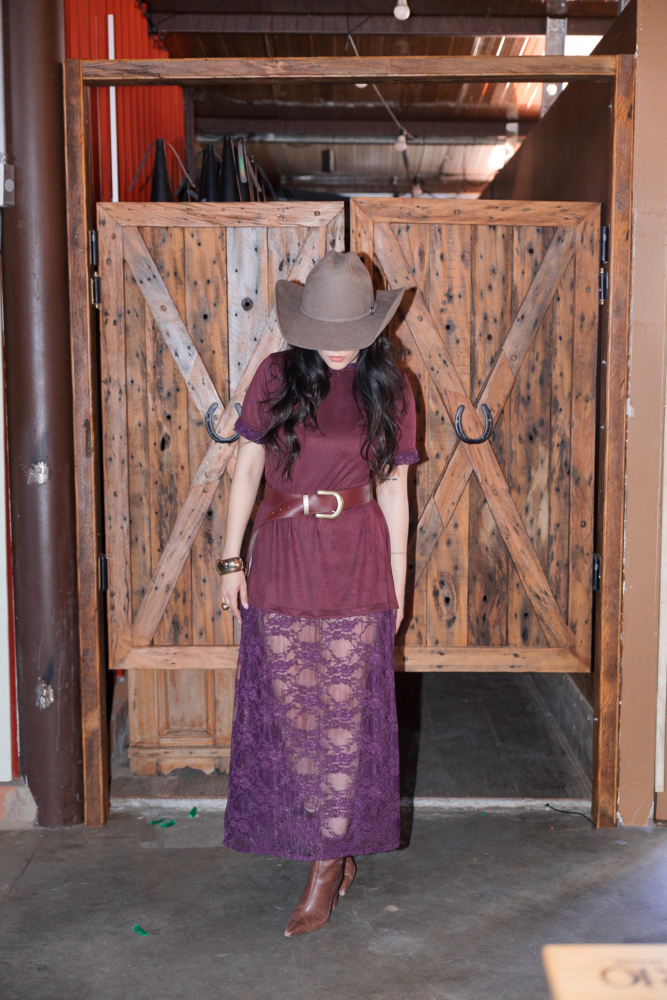 VESTIDO LONGO C/ RENDA