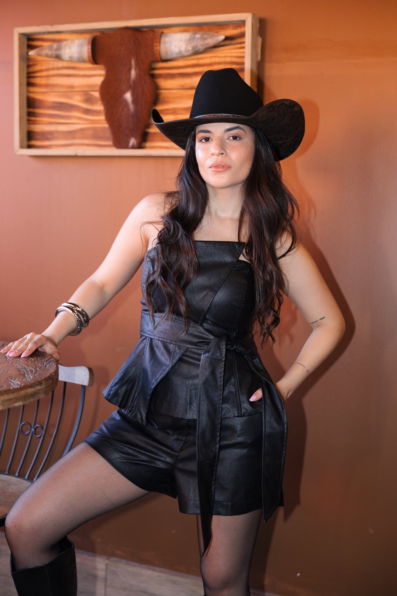 CONJUNTO DE SHORT E CORSET - JADE