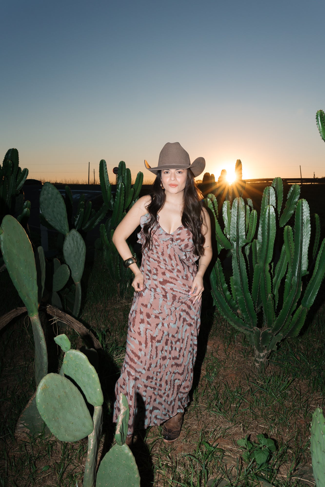 VESTIDO LONGO CHIFFON